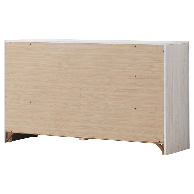 Coaster Furniture Brantford 207053 6-Drawer Dresser - Coastal White IMAGE 7