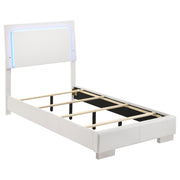 Coaster Furniture Felicity Twin Upholstered Platform Bed 203500T IMAGE 1