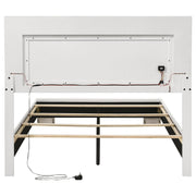 Coaster Furniture Felicity 203500F Wood Full LED Panel Bed - White High Gloss IMAGE 8