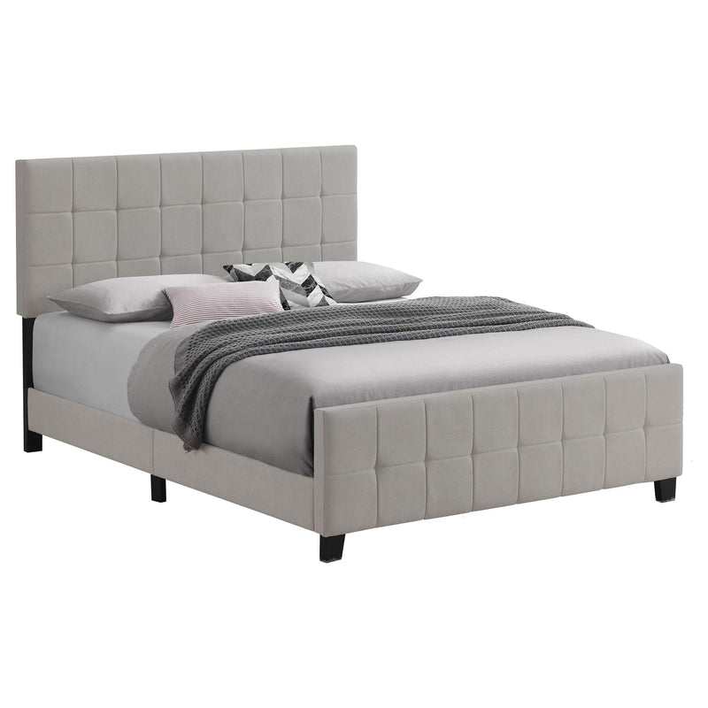  Coaster Furniture Fairfield 305952Q Upholstered Queen Panel Bed - Beige IMAGE 2