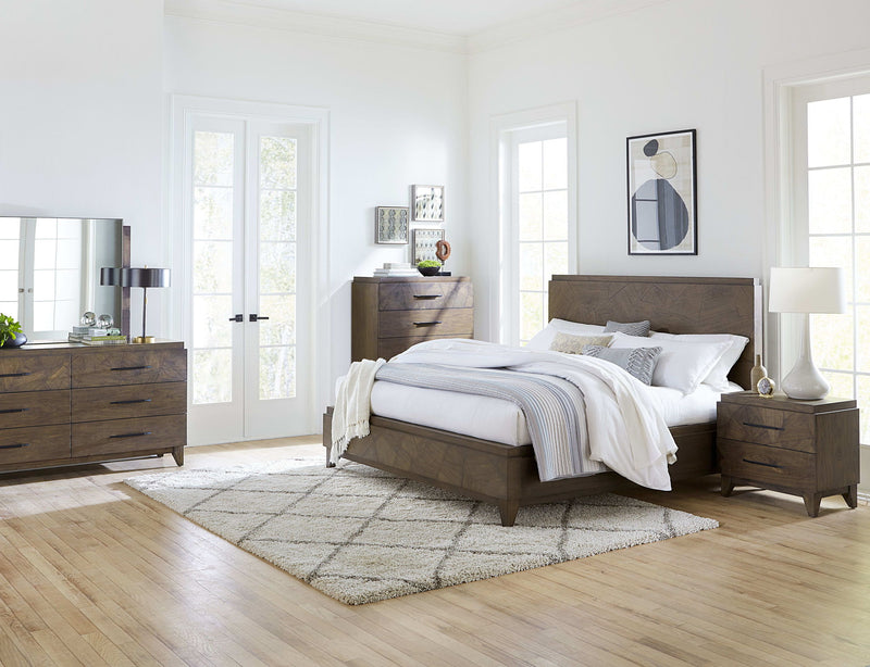 Broderick - Five-Drawer Chest - Wild Oats Brown (2024)