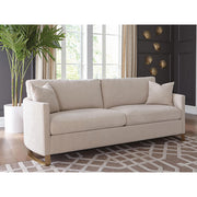  Coaster Furniture Corliss 508821 Upholstered Curved Track Arm Sofa - Beige IMAGE 8