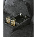 Signature Design by Ashley Draycoll 7650496 Double Reclining Power Loveseat with Console IMAGE 5