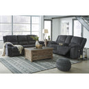 Signature Design by Ashley Draycoll 7650496 Double Reclining Power Loveseat with Console IMAGE 7