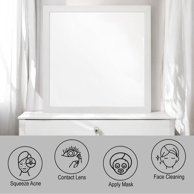 Casilda - Mirror - White