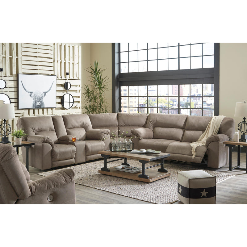 Benchcraft Cavalcade Power Reclining Leather Look Loveseat 7760196 IMAGE 16