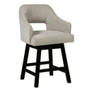 Signature Design by Ashley Tallenger D380-724 Upholstered Swivel Barstool IMAGE 1