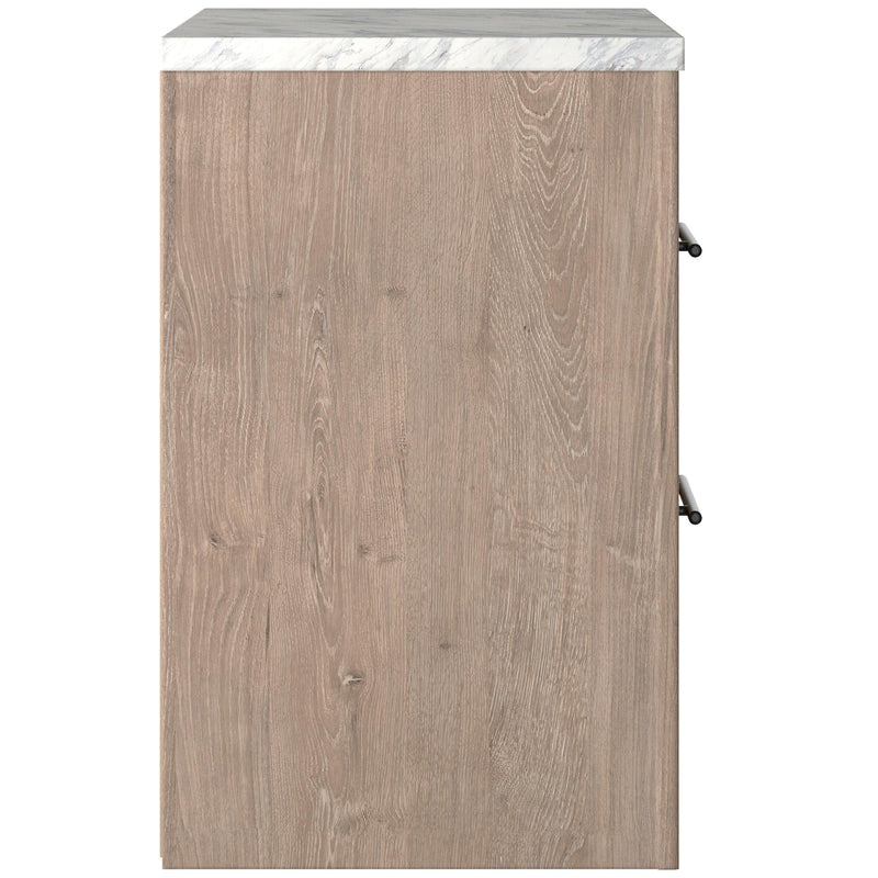 Signature Design by Ashley Senniberg B1191-92 Two Drawer Night Stand IMAGE 3