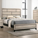  Crown Mark Akerson B4630-K King Bed - Drift Wood IMAGE 1