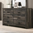  Crown Mark Carter B6800-1 6-Drawer Dresser IMAGE 1
