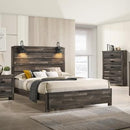  Crown Mark Carter B6800-Q-BED Queen Panel Bed in One Box IMAGE 1