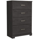 Signature Design by Ashley Belachime B2589-44 Four Drawer Chest IMAGE 2