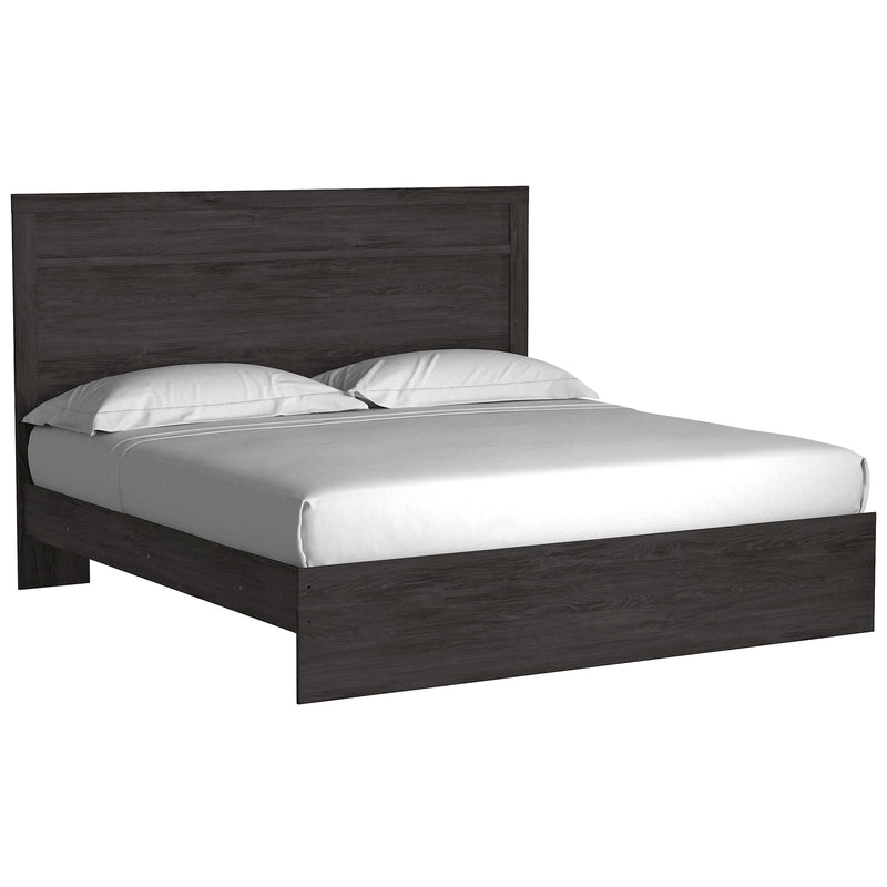 Signature Design by Ashley Belachime B2589B4 King Panel Bed IMAGE 1