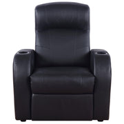  Coaster Furniture Cyrus 600001-S3B 3 pc Home Theater Seating IMAGE 3