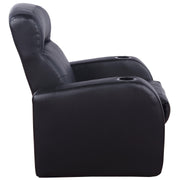  Coaster Furniture Cyrus 600001-S3B 3 pc Home Theater Seating IMAGE 6
