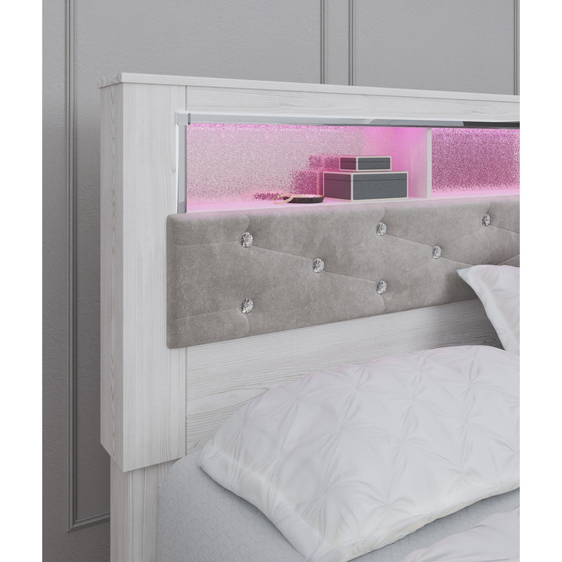 Signature Design by Ashley Altyra B2640B5 King Panel Bookcase Bed IMAGE 7