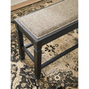 Signature Design by Ashley Tyler Creek D736-09 Double Counter Upholstered Bench IMAGE 6