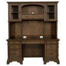  Coaster Furniture Hartshill 881283 66-inch 5-Drawer Credenza with Hutch - Burnished Oak IMAGE 3