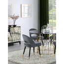 Coaster Furniture Lindsey 192542 Upholstered Dining Side Chair - Grey (Set of 2) IMAGE 9
