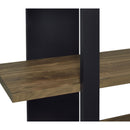  Coaster Furniture Danbrook 882036 71-inch 4-shelf Bookshelf - Black and Aged Walnut IMAGE 10