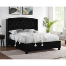  Crown Mark Eva 5111BK-K King Platform Bed - Black IMAGE 5