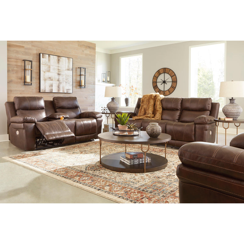 Signature Design by Ashley Edmar Power Reclining Leather Match Sofa U6480515 IMAGE 8