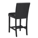 Crown Mark Lennon 1715SET-PU 5 pc Dinette - Black IMAGE 4