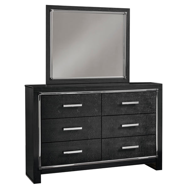 Signature Design by Ashley Kaydell B1420B1 Dresser and Mirror IMAGE 1