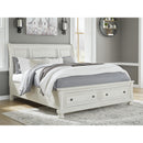Signature Design by Ashley Robbinsdale B742B8 King Sleigh Bed with Storage IMAGE 5