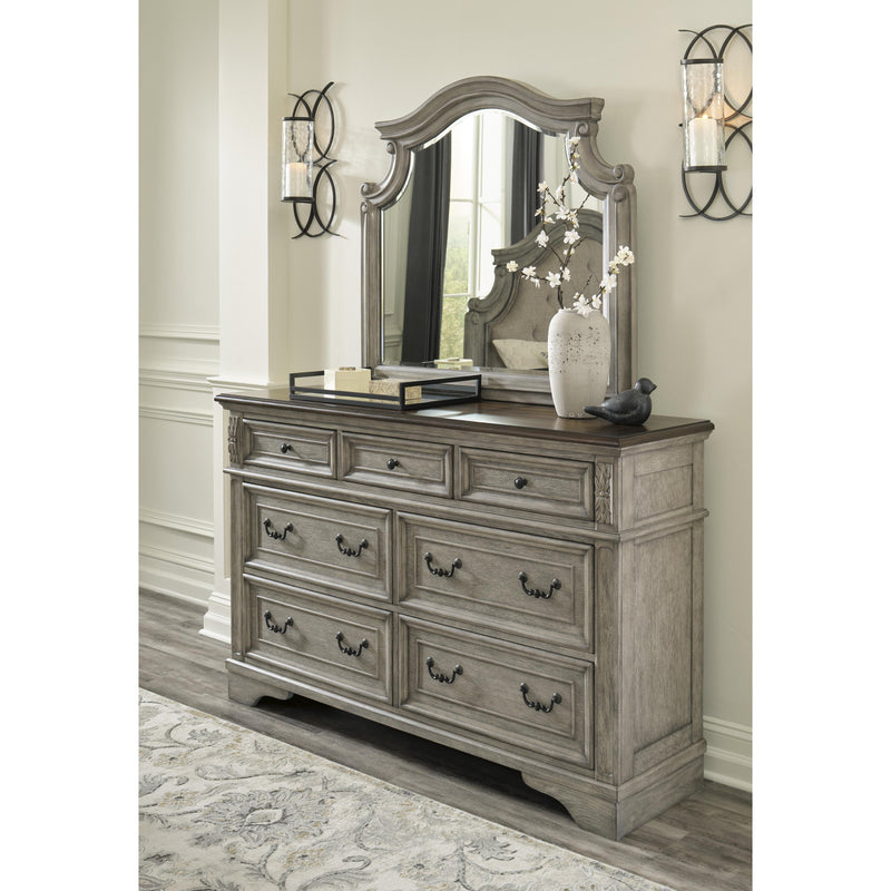 Signature Design by Ashley Lodenbay B751B1 Dresser and Mirror IMAGE 2