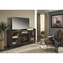 Signature Design by Ashley Starmore W633W5 70" TV Stand with Electric Fireplace IMAGE 3