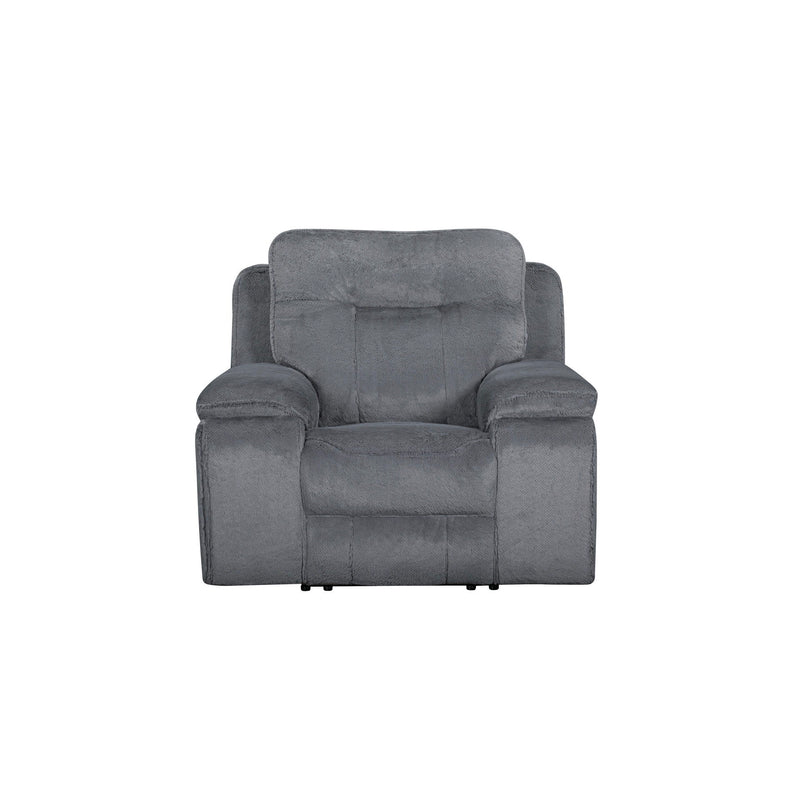 Teddy - Recliner With Power Headrest & Footrest - Gray