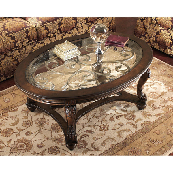 Signature Design by Ashley Norcastle T499T1 Coffee Table and 2 End Tables IMAGE 1