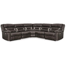 Signature Design by Ashley Kincord 13104S6 5 pc Power Reclining Sectional IMAGE 1