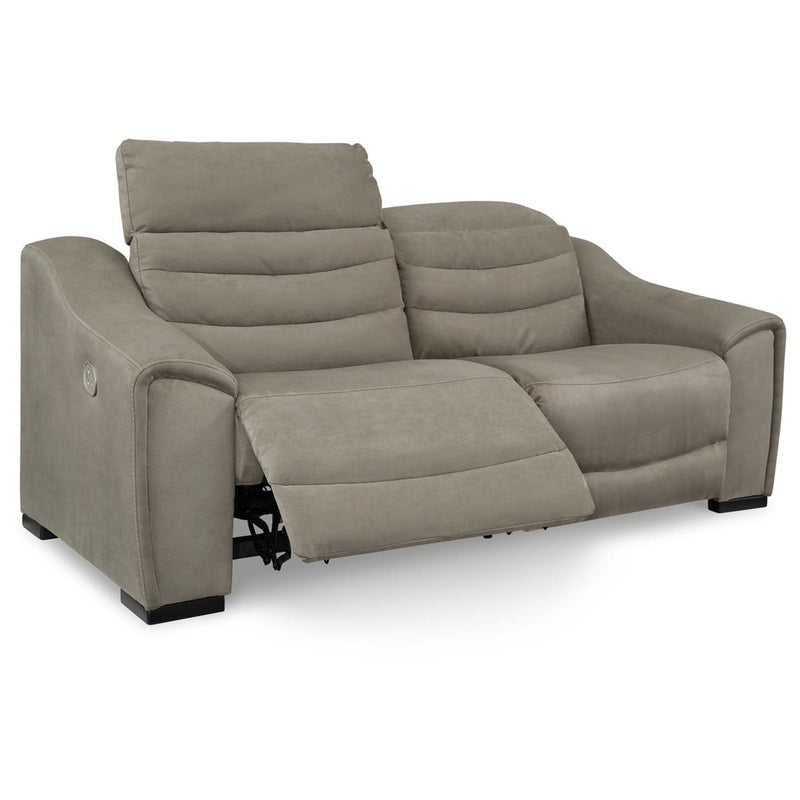 Signature Design by Ashley Next-Gen Gaucho Power Reclining Leather Look 2 pc Sectional 5850458/5850462 IMAGE 1