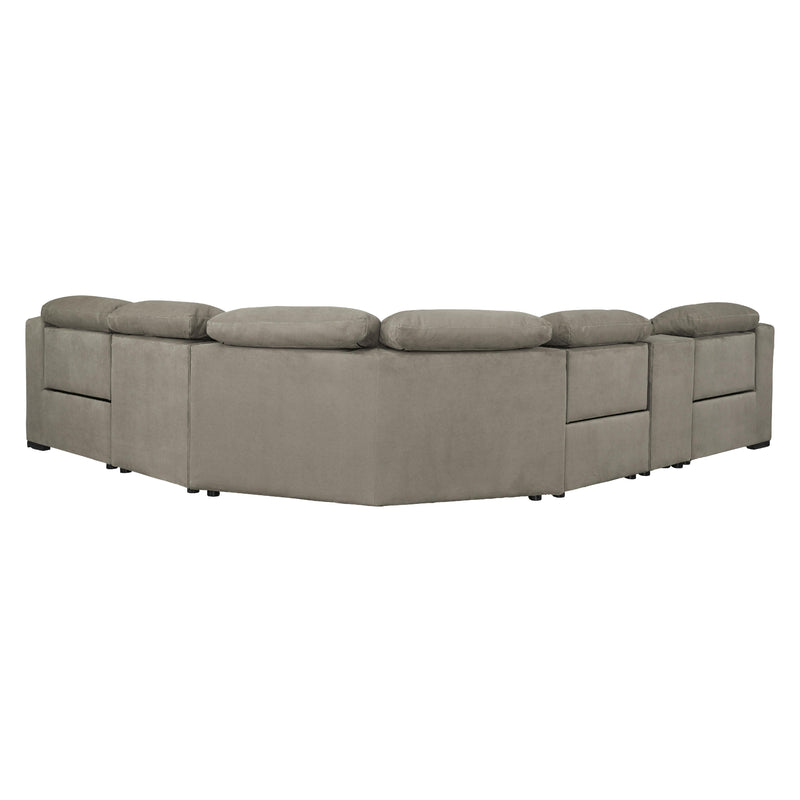 Signature Design by Ashley Next-Gen Gaucho Power Reclining Leather Look 6 pc Sectional 5850458/5850457/5850446/5850477/5850446/5850462 IMAGE 2