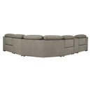 Signature Design by Ashley Next-Gen Gaucho Power Reclining Leather Look 6 pc Sectional 5850458/5850457/5850431/5850477/5850431/5850462 IMAGE 2