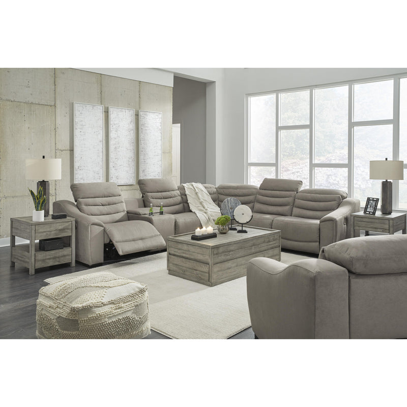 Signature Design by Ashley Next-Gen Gaucho Power Reclining Leather Look 6 pc Sectional 5850458/5850457/5850431/5850477/5850431/5850462 IMAGE 7