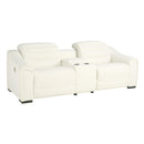 Signature Design by Ashley Next-Gen Gaucho Power Reclining Leather Look 3 pc Sectional 5850558/5850557/5850562 IMAGE 1