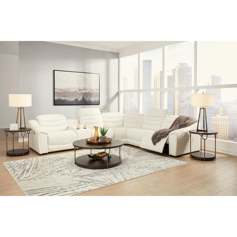 Signature Design by Ashley Next-Gen Gaucho Power Reclining Leather Look 6 pc Sectional 5850558/5850557/5850531/5850577/5850531/5850562 IMAGE 4