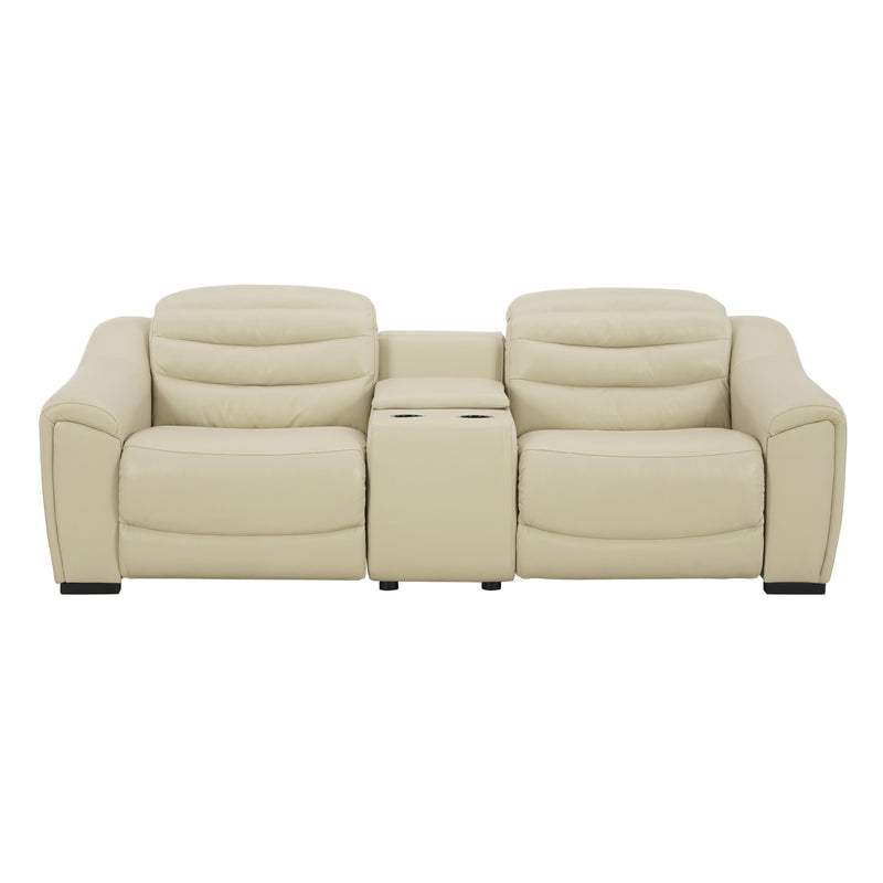 Signature Design by Ashley Center Line Power Reclining Leather Look 3 pc Sectional U6340558/U6340557/U6340562 IMAGE 1