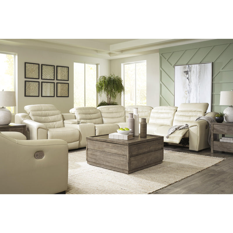 Signature Design by Ashley Center Line Power Reclining Leather Look 6 pc Sectional U6340558/U6340557/U6340531/U6340577/U6340546/U6340562 IMAGE 5