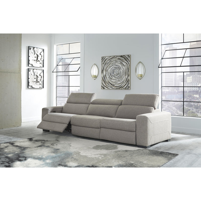 Signature Design by Ashley Mabton Power Reclining Fabric Sofa 7700558/7700546/7700562 IMAGE 1