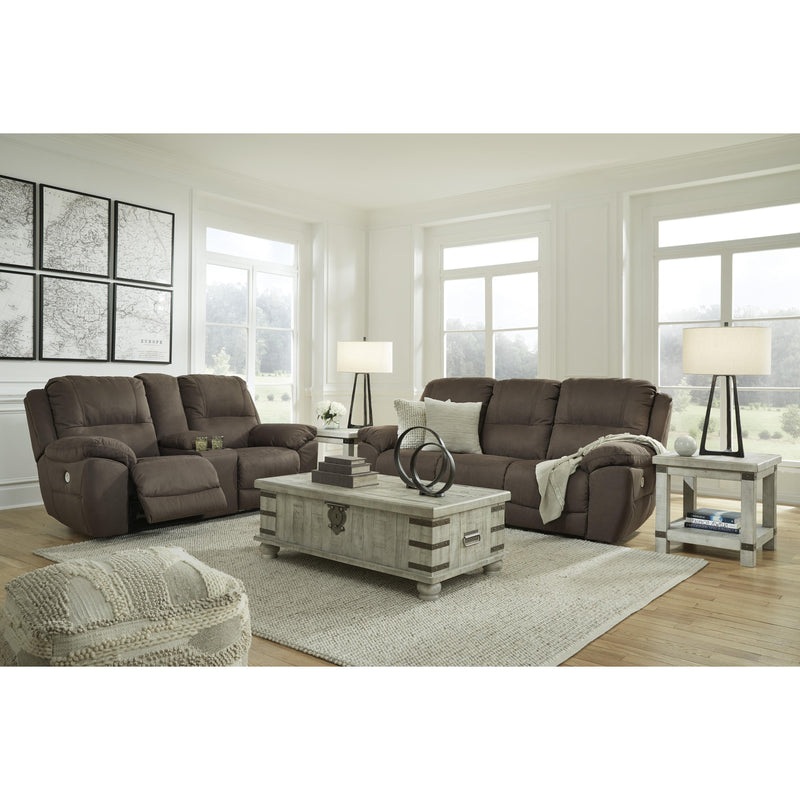 Signature Design by Ashley Next-Gen Gaucho Power Reclining Leather Look Sofa 5420487 IMAGE 10