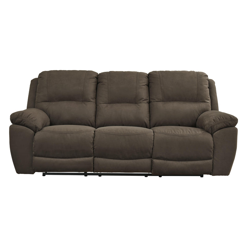 Signature Design by Ashley Next-Gen Gaucho Power Reclining Leather Look Sofa 5420487 IMAGE 3