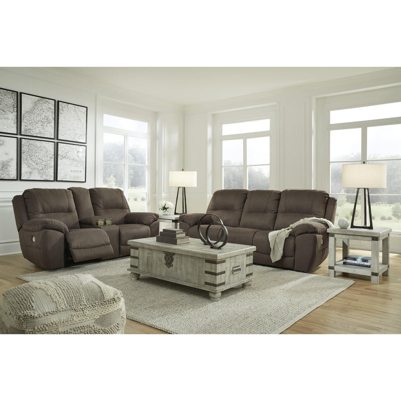 Signature Design by Ashley Next-Gen Gaucho Power Reclining Leather Look Sofa 5420487 IMAGE 9