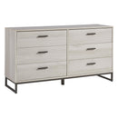 Signature Design by Ashley Socalle EB1864-231 Six Drawer Dresser IMAGE 1
