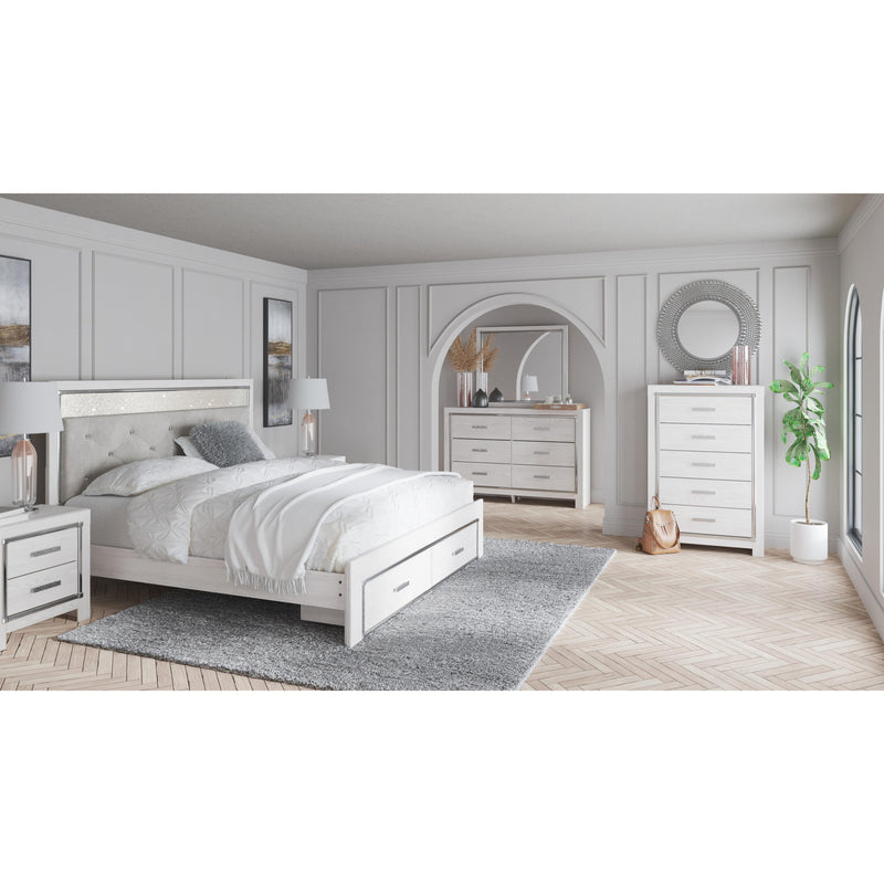 Signature Design by Ashley Altyra B2640B29 King Upholstered Storage Bed IMAGE 5