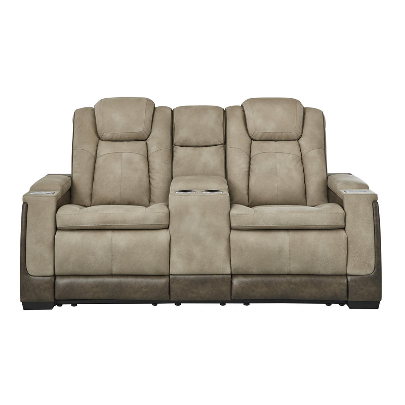 Signature Design by Ashley Next-Gen DuraPella 2200318 Power Reclining Loveseat with Console and Adjustable Headrest IMAGE 2