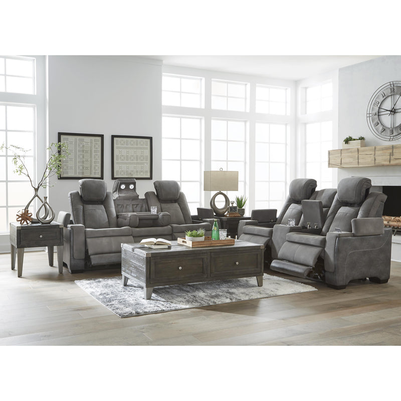 Signature Design by Ashley Next-Gen DuraPella 2200418 Power Reclining Loveseat with Console and Adjustable Headrest IMAGE 12